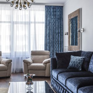 Classic Leather Accent Chair